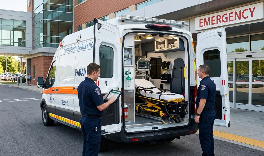 Chinese ambulance export
